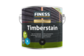 Finess timberstain 2,5 liter, zwart - ral 9005