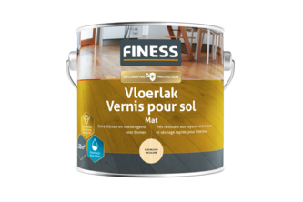 Finess Vloerlak mat 2,5 liter, Kleurloos