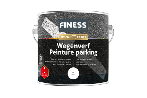 Finess wegenverf 2,5 liter, wit