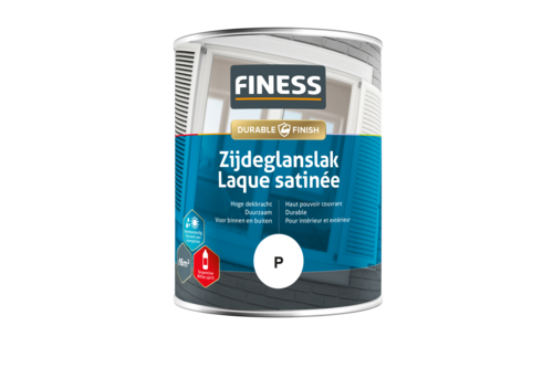 Finess zijdeglanslak 750 ml, antracietgrijs - ral 7016