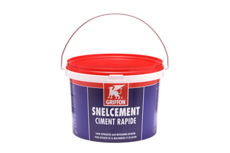 Griffon Snelcement 6 KG, Grijs, Emmer