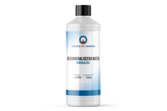 Gedemineraliseerd Water 1 liter, Fles