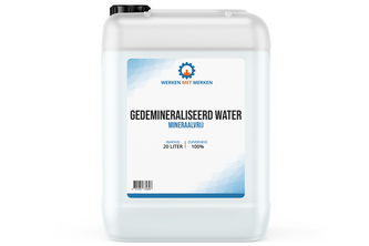 Gedemineraliseerd Water 20 liter, Can