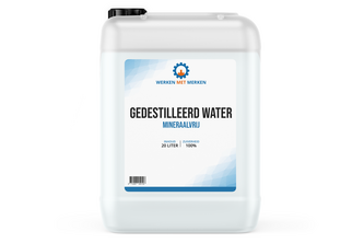 Gedestilleerd Water 20 liter, Can