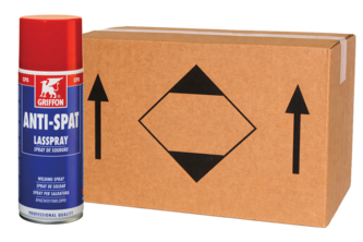 Griffon Anti-Spat Lassspray 12 stuks, 400 ML, Spuitbus