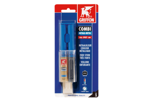 Griffon combi metaal 24 ml, dubbelspuit