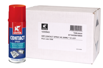 Griffon Contactspray 12 stuks, 200 ML, Spuitbus