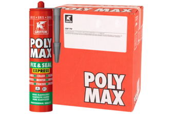 Griffon PolyMax Fix & Seal Express 12 stuks, 425 GR, Grijs