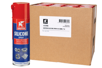 Griffon Siliconenspray 12 stuks, 300 ML, Spuitbus