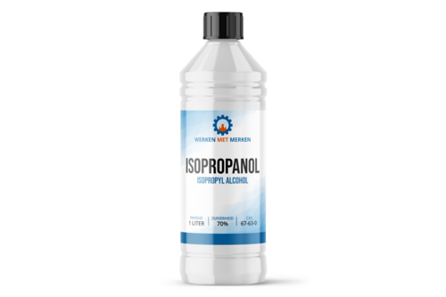 Isopropanol 70% 1 liter, fles