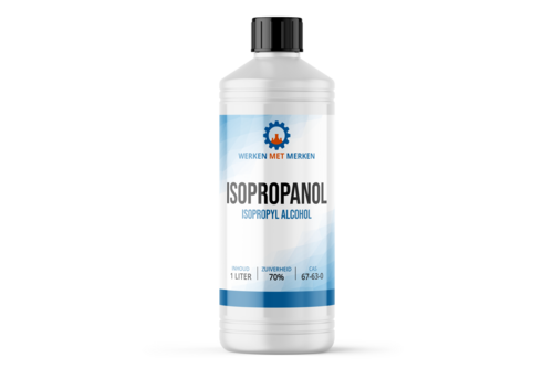 Isopropanol 70% 1 liter, fles