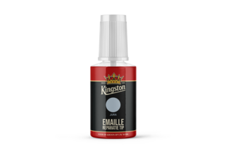 Kingston Emaille Reparatie Tip Hoogglans, 20 ML, JURA, RAL 7037, Flacon met kwast