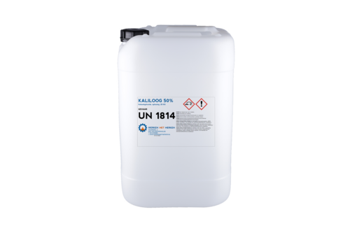 Kaliloog kaliumhydroxide 50% 25 kg