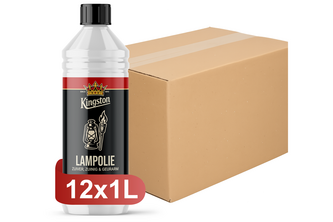 Kingston Lampolie 12 x 1 liter, Doos