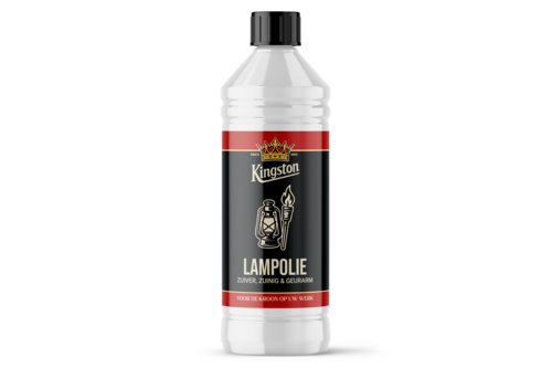 Kingston lampolie 1 liter, fles