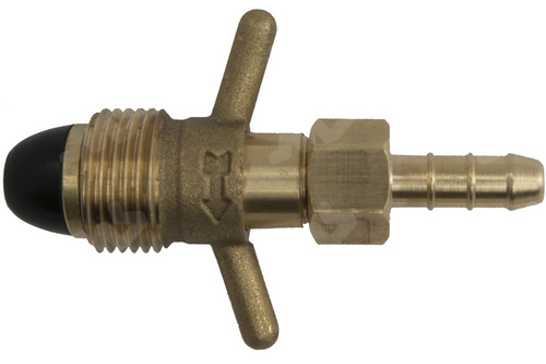 Slangtule pol met nylon dop (softnose) - slangpilaar 8mm slangpilaar 8mm