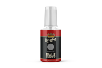 Kingston Emaille Reparatie Tip Hoogglans, 20 ML, MANHATTAN/GRIJS, RAL 7004, Flacon met kwast