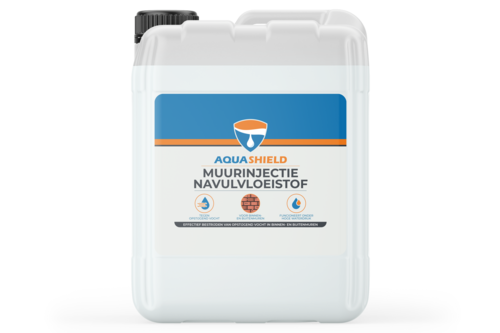 Aquashield muurinjectie navulvloeistof 5 liter, can