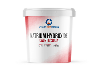 Natrium Hydroxide / Caustic Soda / Ontstopper 7,5 KG, Emmer