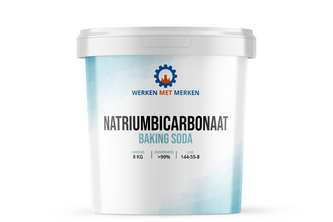 Natriumbicarbonaat / Baking Soda 8 KG, Emmer