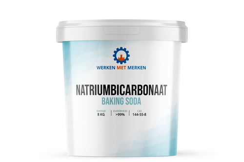 Natriumbicarbonaat / baking soda 8 kg, emmer