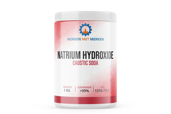 Natrium Hydroxide / Caustic Soda / Ontstopper 1 KG, Emmer