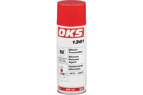 Oks 1361 siliconen lossingsmiddel nsf h1 400 ml, spuitbus