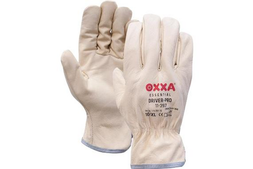 Oxxa driver-pro 11-397 nerflederen chauffeurshandschoenen extra large (10)