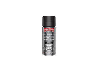 RUST-OLEUM Metal Expert Metaalverf Direct op roest hoogglans 400 ML, Gitzwart - RAL 9005