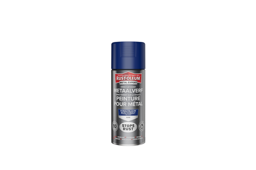 Rust-oleum metal expert metaalverf direct op roest hoogglans 400 ml, kobaltblauw – ral 5013