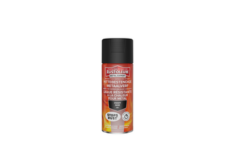RUST-OLEUM Metal Expert hittebestendige metaalverf 400 ML, Zwart
