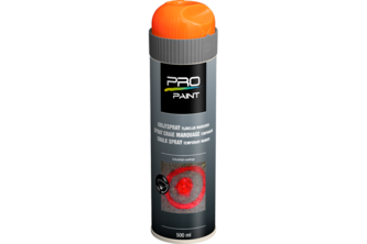 PRO-Paint Krijtspray (Tijdelijke markering) 500 ML, Oranje
