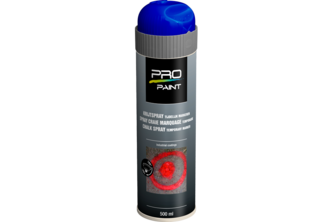 PRO-Paint Krijtspray (Tijdelijke markering) 500 ML, Blauw