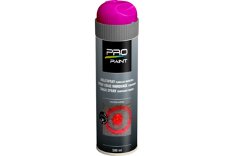 PRO-Paint Krijtspray (Tijdelijke markering) 500 ML, ROSE