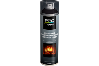 PRO-Paint Hittebestendig 500 ML, Zwart