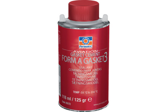 Permatex Aviation Form-A-Gasket No. 3 Sealant 118 ML, Bruin