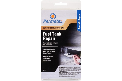 Permatex fuel tank repair kit zwart/transparant