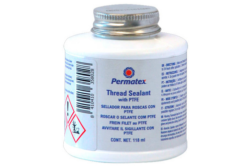 Permatex thread sealant with ptfe 118 ml, wit