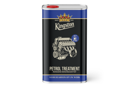 Kingston petrol treatment 1 liter, blik met schenkdop