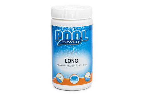 Pool power long chloortabletten 1 kg, 200 gram