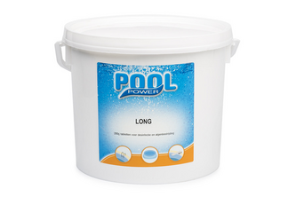 Pool power long Chloortabletten 5 KG, 200 gram