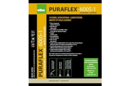 Puraflex 6005-1 290 ml, koker, transparant