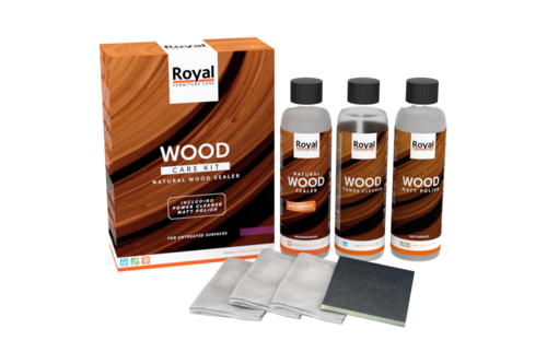 Royal wood care kit natural wood sealer