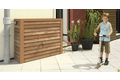Garantia regenton luxe houtlook woody lichtbruin vierkant 350 liter