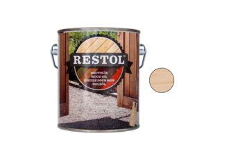 Restol Houtolie Mat 2,5 liter, Naturel UV Extra