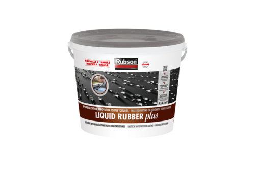 Rubson liquid rubber coating 5 liter, grijs