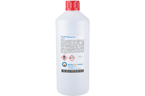 Salpeterzuur hno3 3% 1 liter