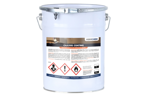 Verol verochem chassis coating zwart 5 liter, zwart