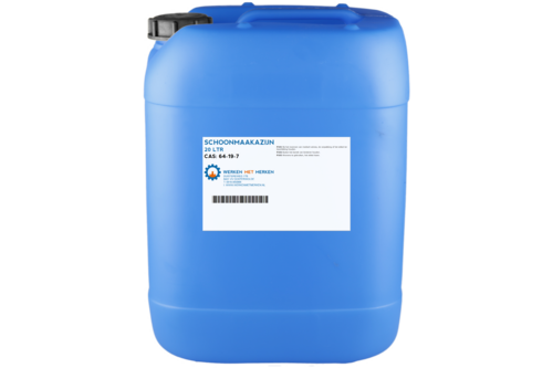 Schoonmaakazijn 20 liter, jerrycan