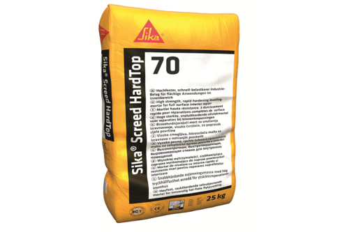 Sikascreed hardtop 70 uitvlakmortel 25 kg, lichtgrijs - ral 7035, zak